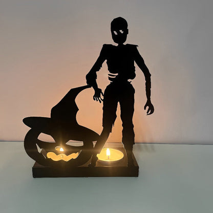 Halloween Metal Decorative Candle Holder 👻