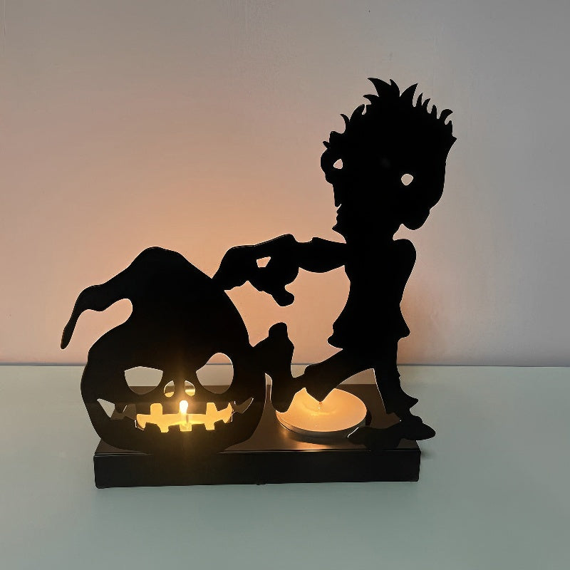 Halloween Metal Decorative Candle Holder 👻