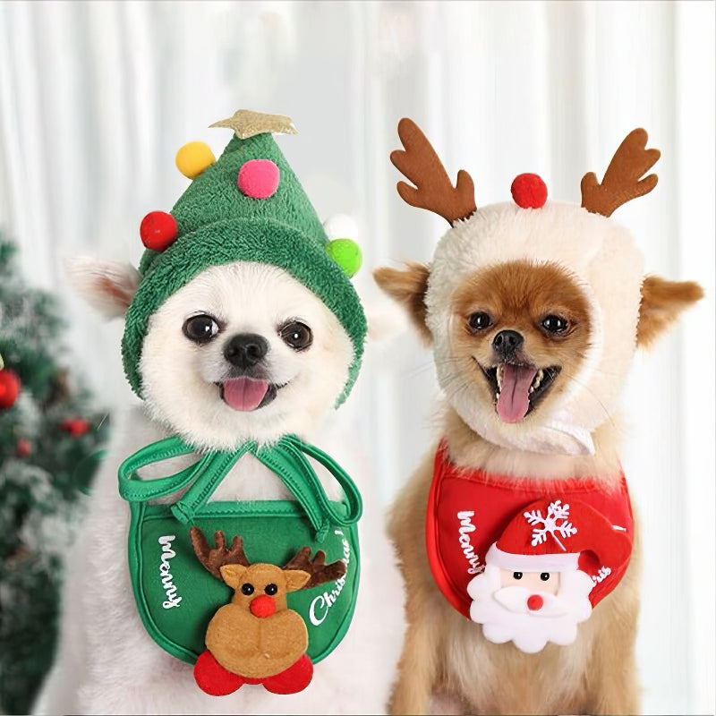 Adorable Christmas Tree Pom-Pom Hat