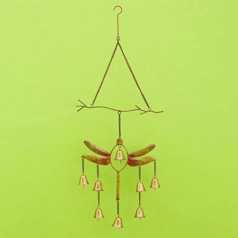 Dragonfly with Bells Wind Chime