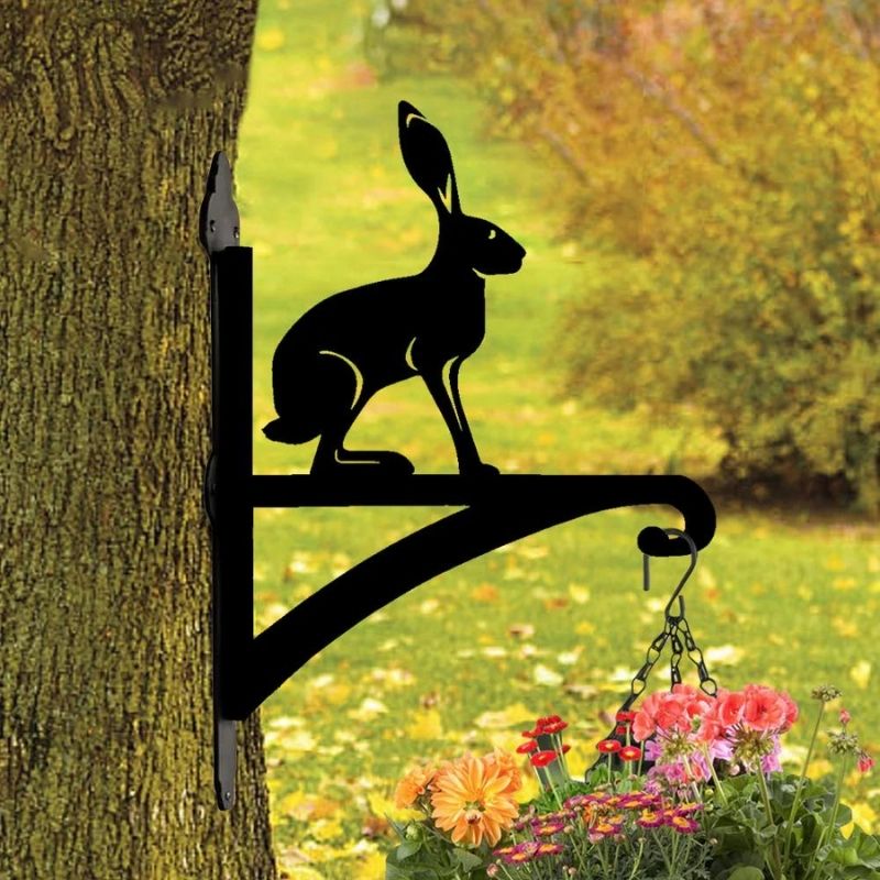 Hare Metal Hanging Bracket Plant Stand PS127