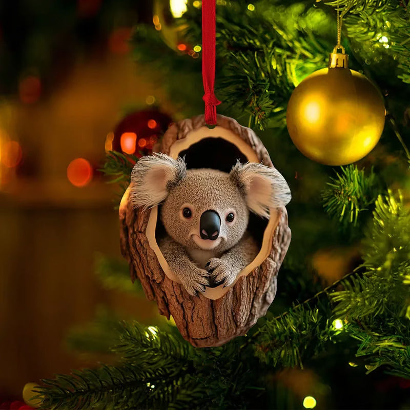 Handmade Animal Christmas Ornament