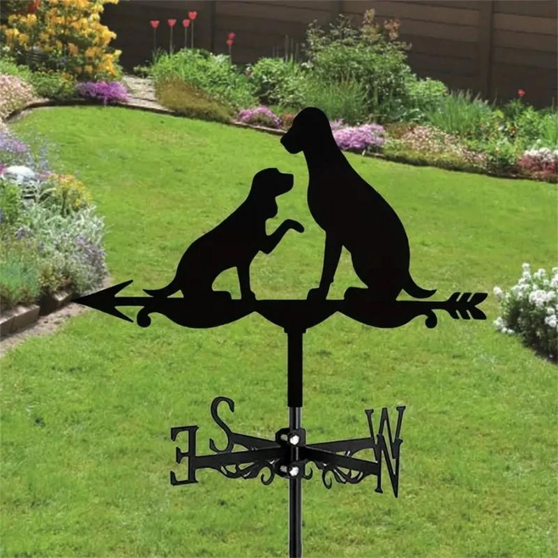 Companion Dog Stainless Steel Weathervane MW085