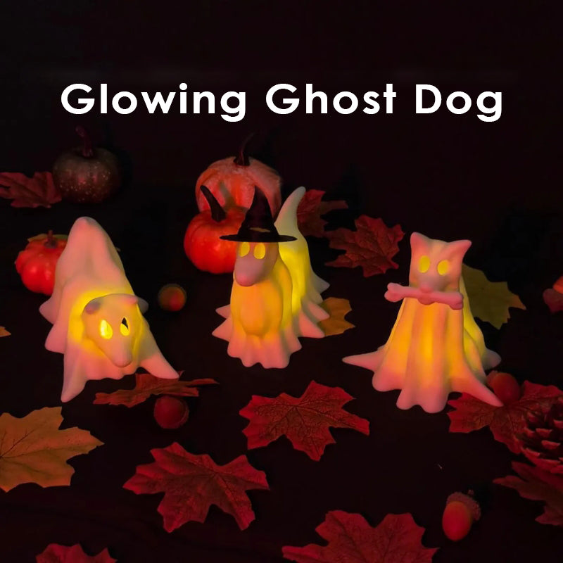 Glowing Ghost Dog 🐶👻