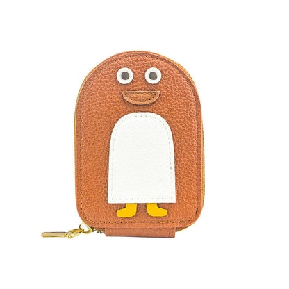 Penguin PU Leather Credit Card & Coin Wallet