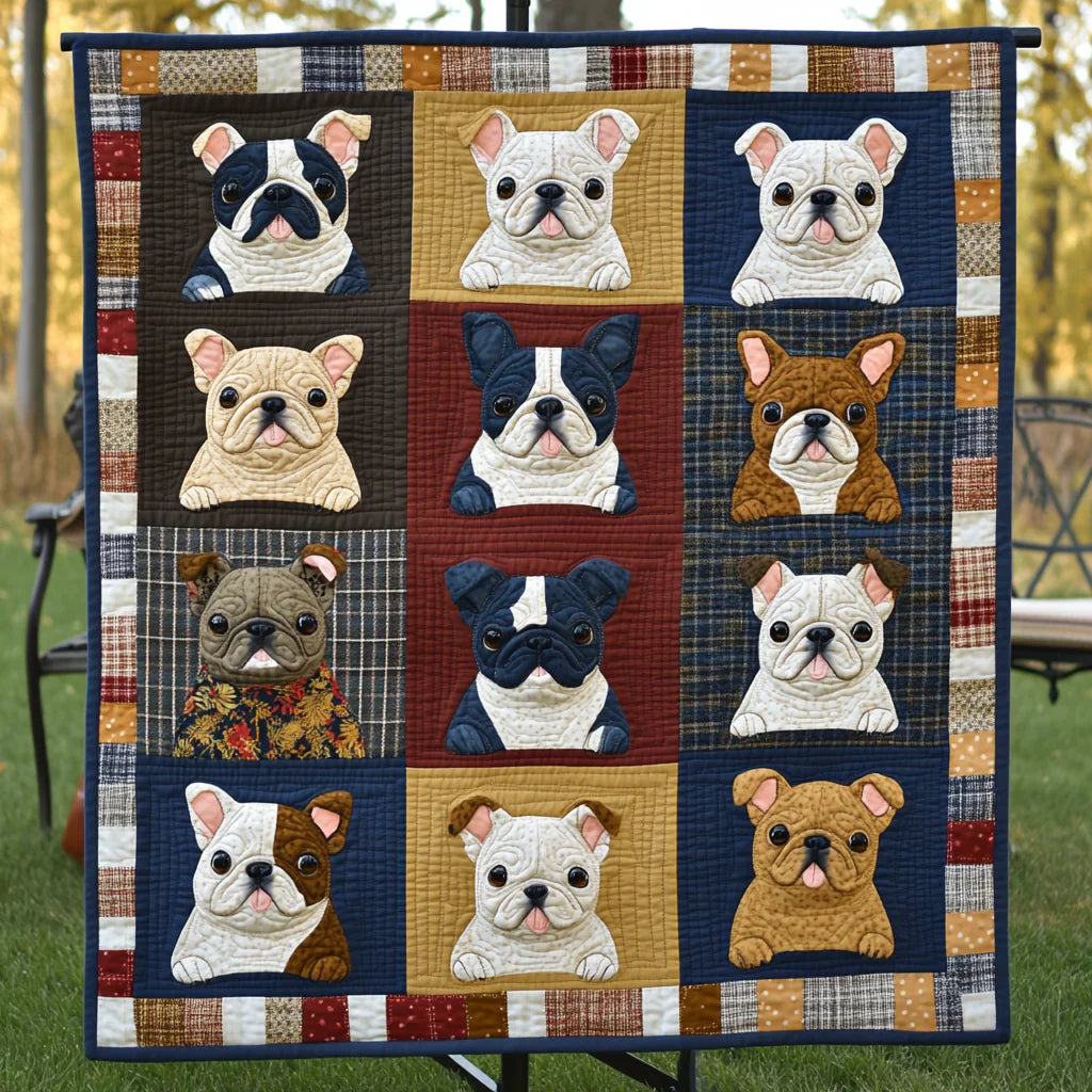 French Bulldog Blanket - F594 - Premium Blanket