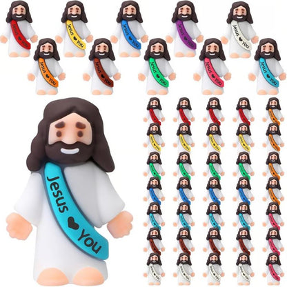 Mini Jesus Figures Jesus Loves You