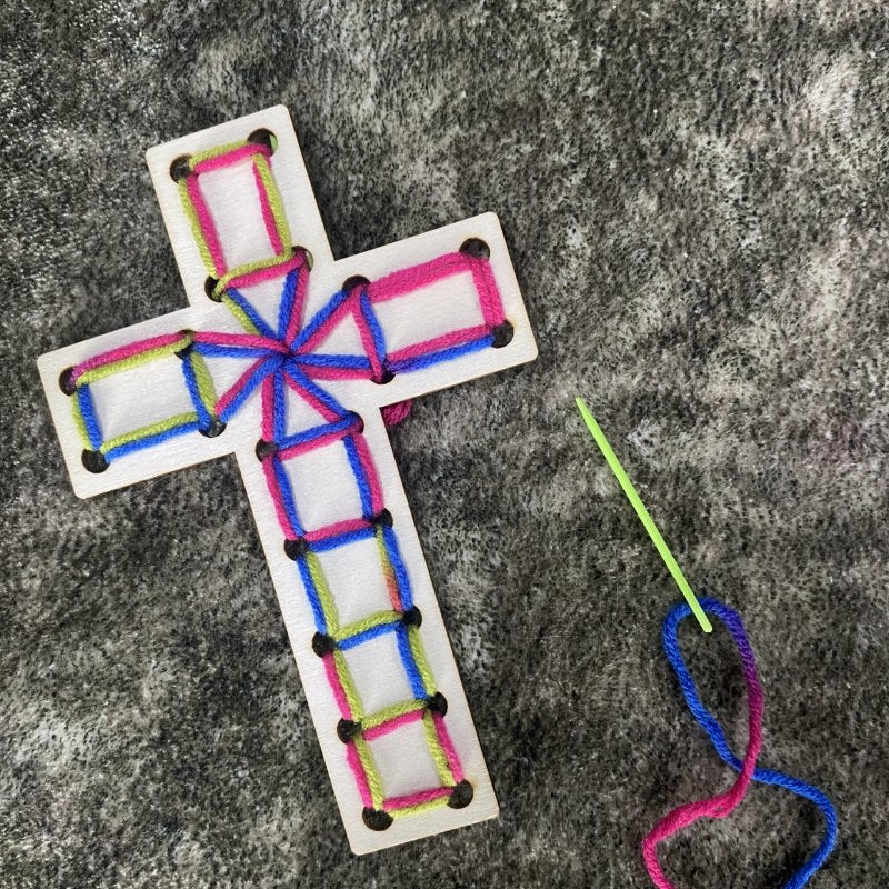 Easter Braided Cross