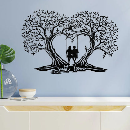 Love Tree Heart Metal Wall Art 💏