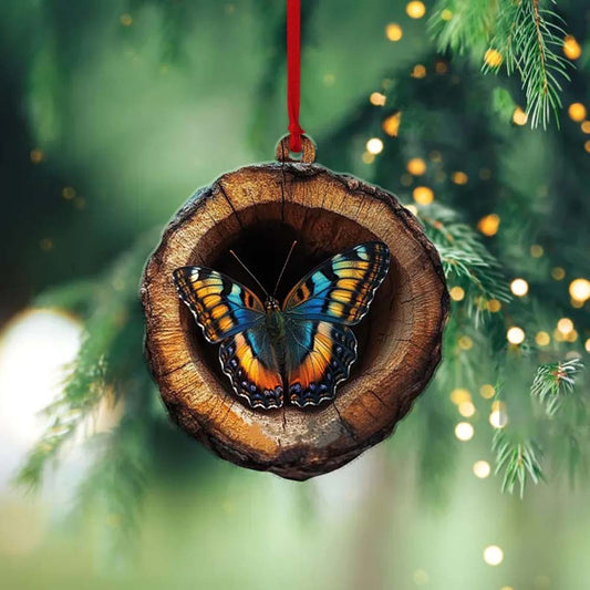 Butterfly Handmade Animal Christmas Ornament CH030