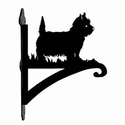 West Highland Terrier Metal Hanging Bracket Plant Stand PS013