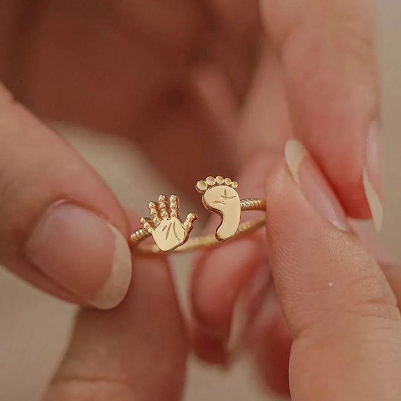 For Mother - Mama To Be Palm And Foot Ring