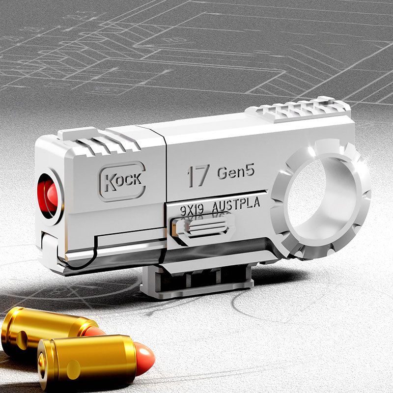 Alloy Ring Gun Stress Relief Toy