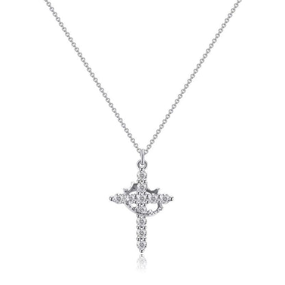 Crown Cross Necklace