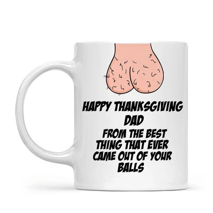 Happy Thanksgiving Dad Mug