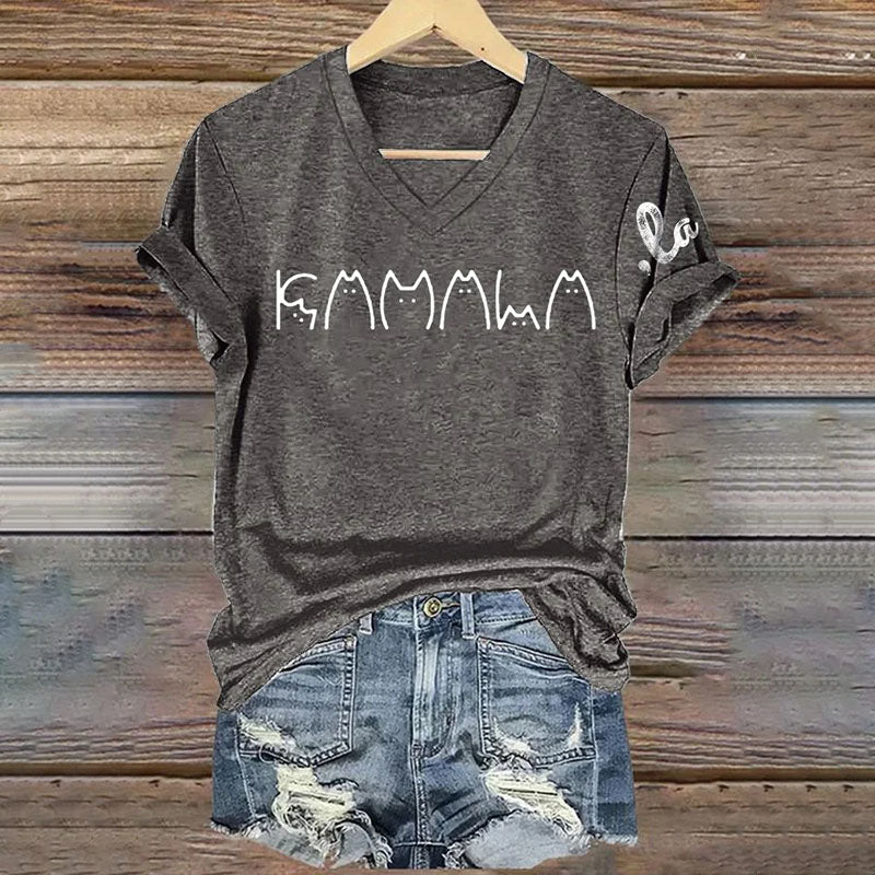 Women's La Kamala Printed Short-Sleeved T-Shirt