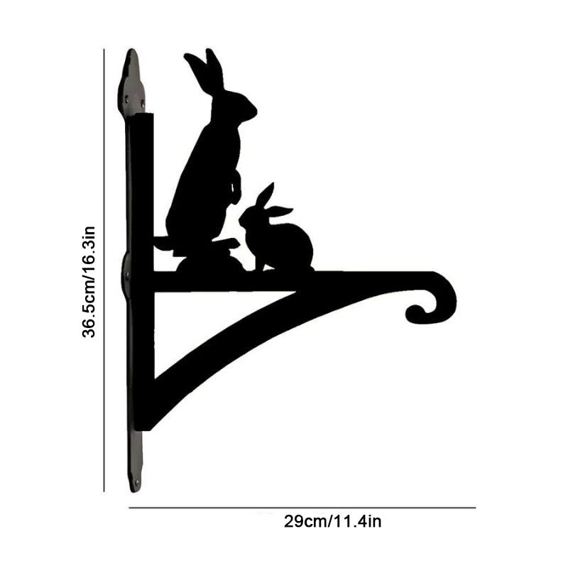 Rabbit Metal Hanging Bracket Plant Stand PS101