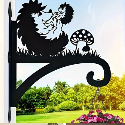 Hedgehog Metal Hanging Bracket Plant Stand PS023