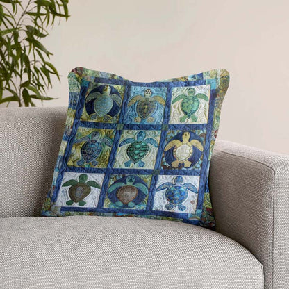 Turtle Tide Pillow Case