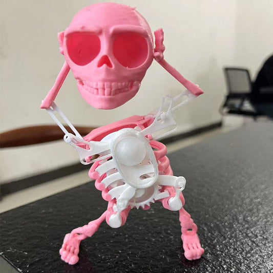 Clockwork Dancing Skull Toy