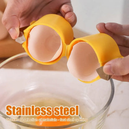 Egg Shell Opener - Efficient Egg Separator 🥚🍳