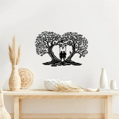 Love Tree Heart Metal Wall Art 💏