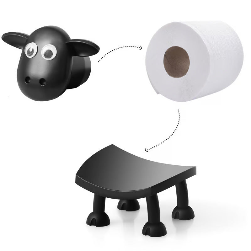 Funny Sheep Toilet Roll Holder