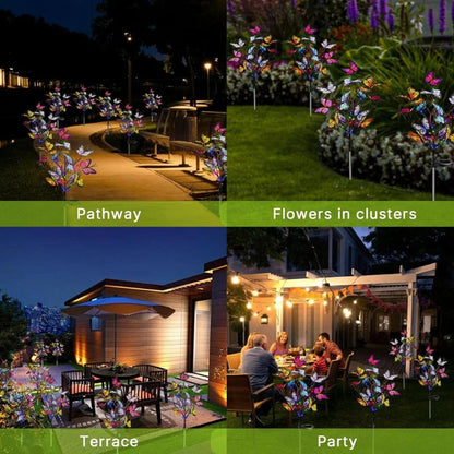 Solar Outdoor Butterfly Lights