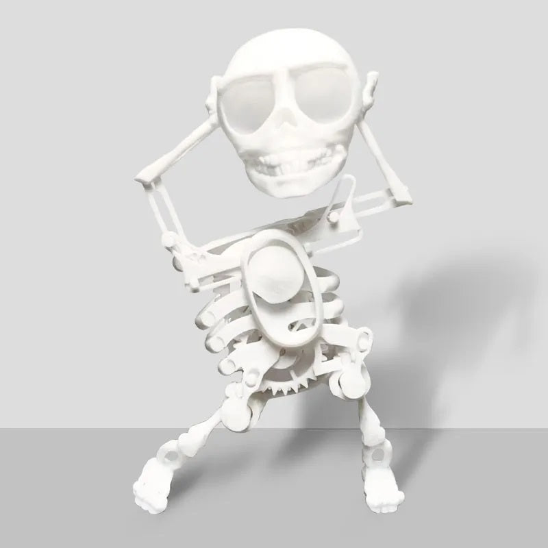 Clockwork Dancing Skull Toy