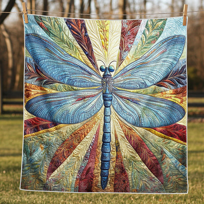 Whimsical Dragonfly Elegance Blanket - C014 - Premium Blanket