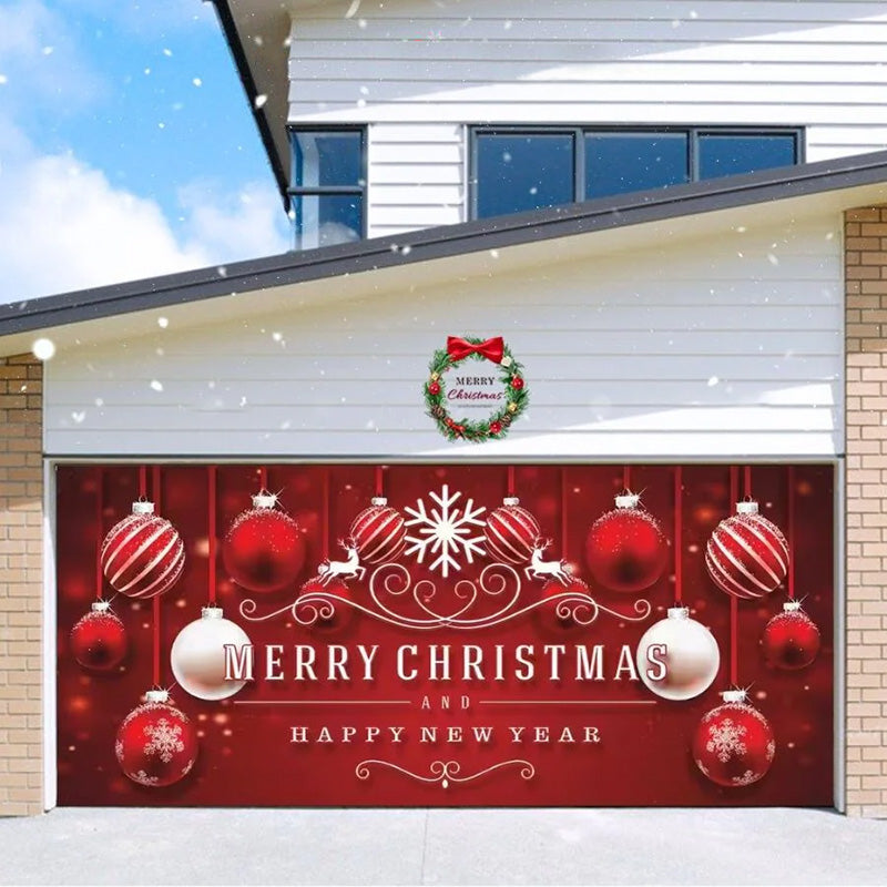 Merry Christmas Garage Door Covers CC001