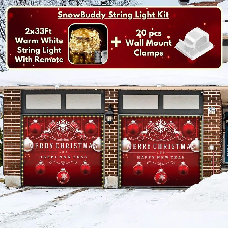 Merry Christmas Garage Door Covers CC001