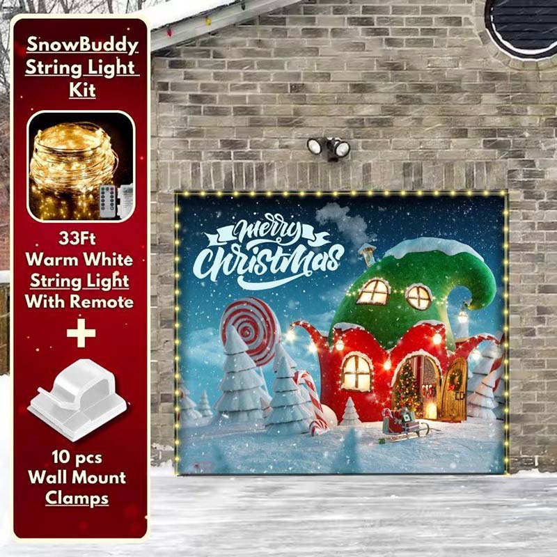 Christmas Wonderland Garage Door Covers CC003