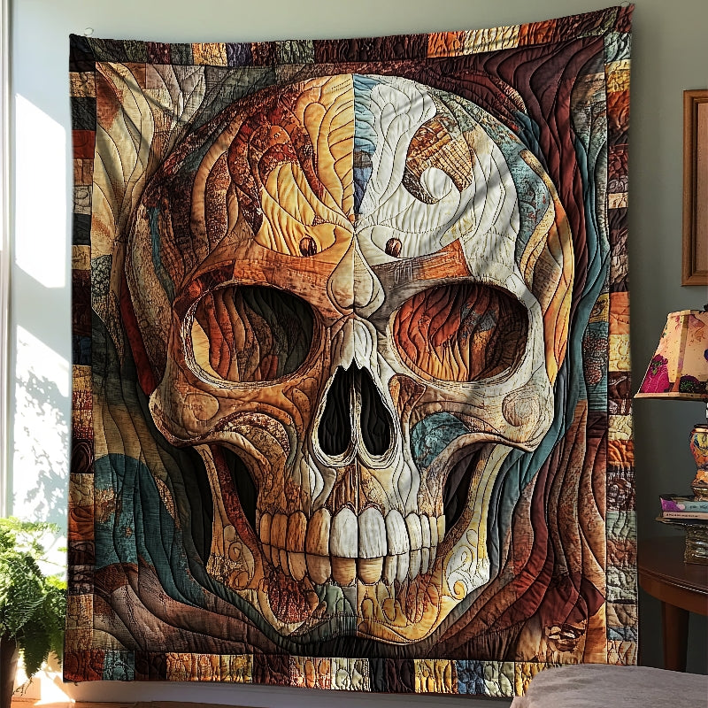 Mystique Solo Skull Blanket - D286 - Premium Blanket