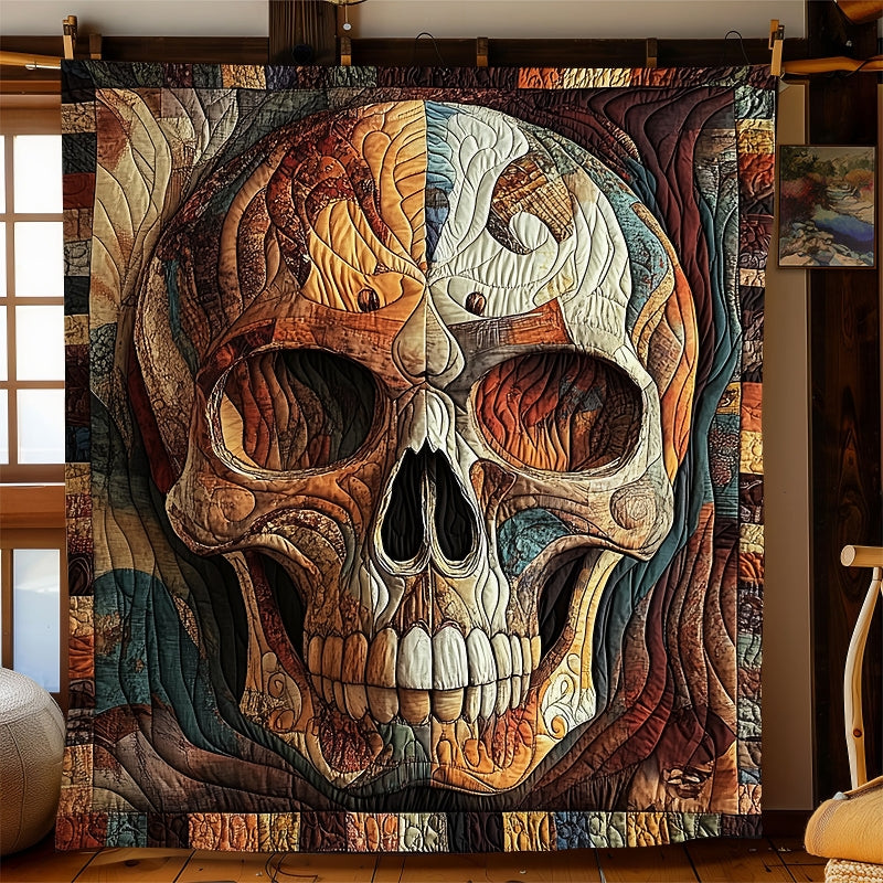 Mystique Solo Skull Blanket - D286 - Premium Blanket