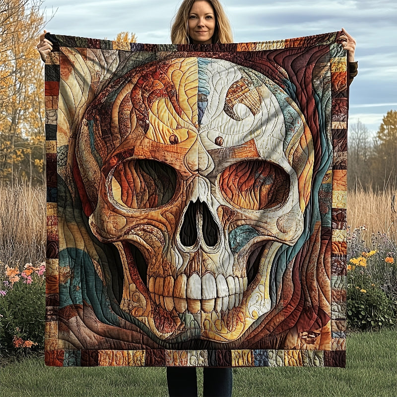 Mystique Solo Skull Blanket - D286 - Premium Blanket