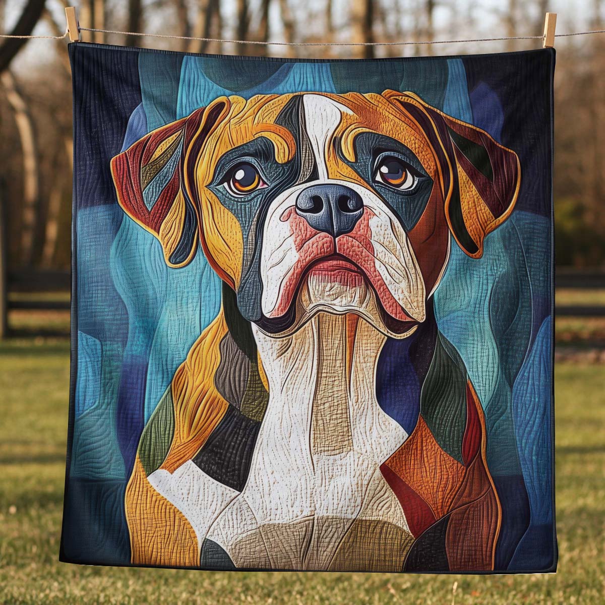 Boxer Dog Blanket - D289 - Premium Blanket