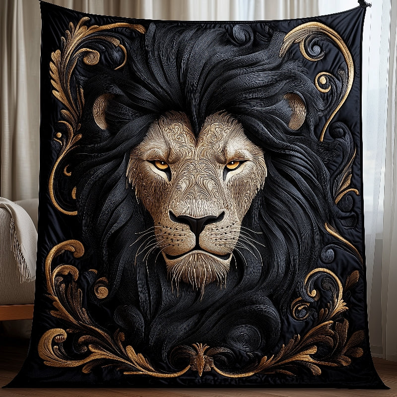 Majestic Lion Blanket - D296 - Premium Blanket