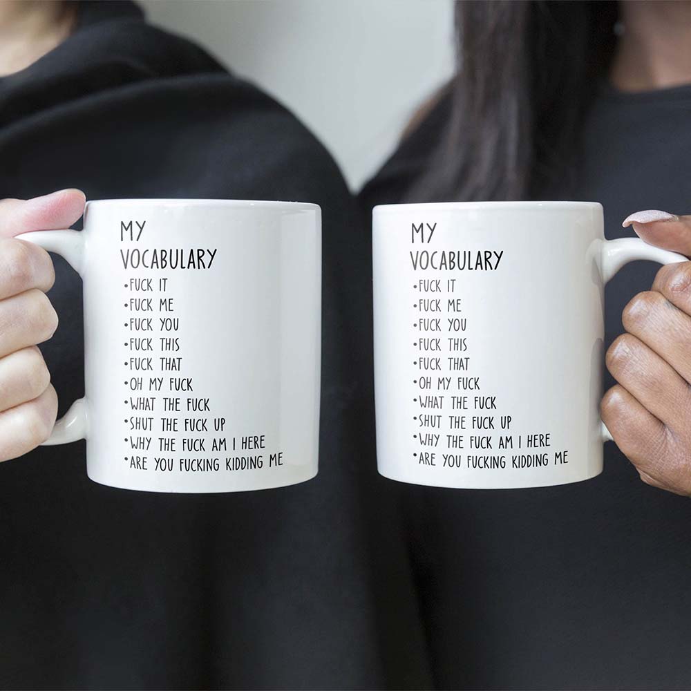 Funny Mug - Vocabulary - Coffee Mug