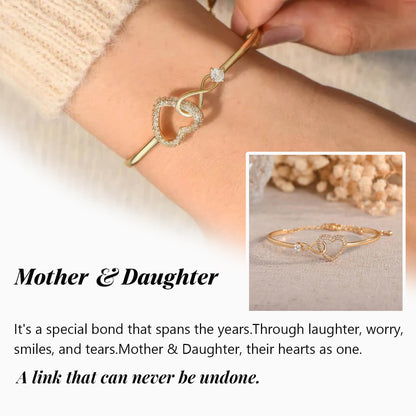 Mother & Daughter - Infinity Heart Bracelet