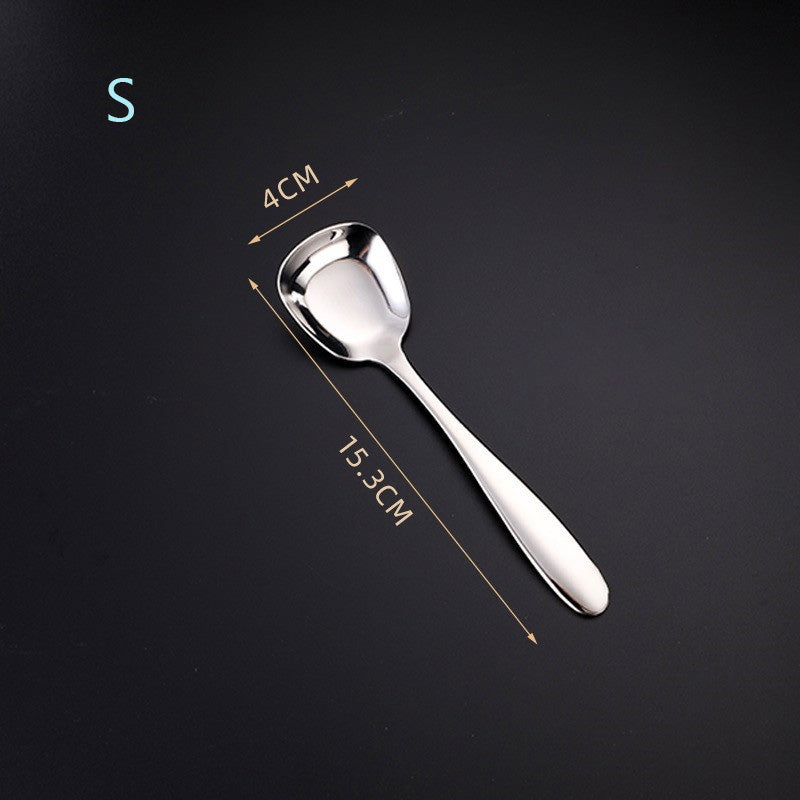 Square Head Stainless Steel Spoons