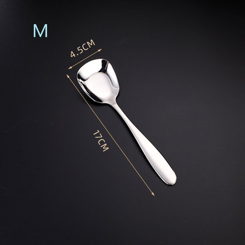 Square Head Stainless Steel Spoons