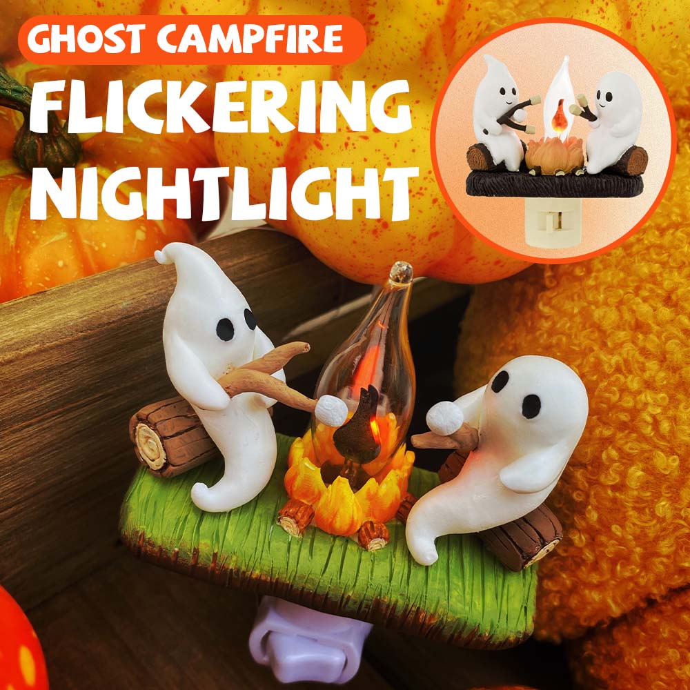 Ghost Campfire Flickering Nightlight