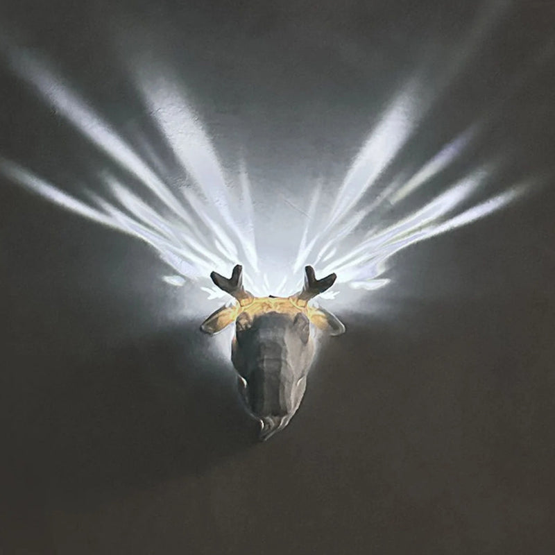 3D LED Wall Lamp - Animal Statue