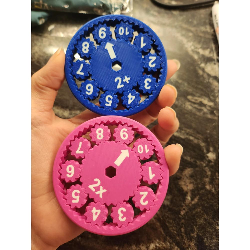 Math Fidget Spinners