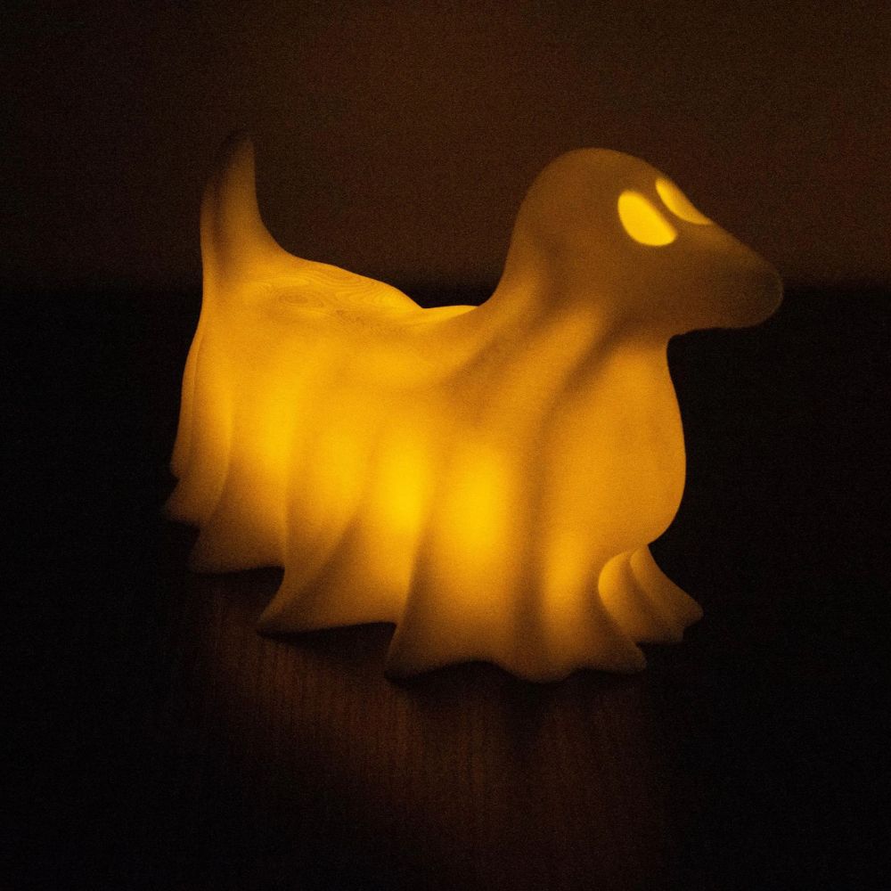 Glowing Ghost Dog 🐶👻