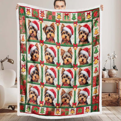 Christmas Yorkshire Blanket - H192 - Premium Blanket