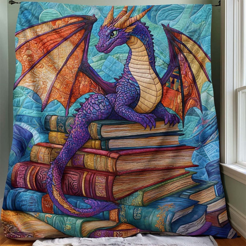 Mythical Wisdom Dragon Blanket  - H208 - Premium Blanket