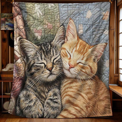 Sweet Kitty Snuggles Blanket - H262 - Premium Blanket