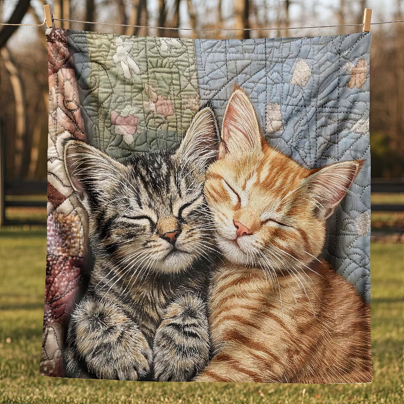 Sweet Kitty Snuggles Blanket - H262 - Premium Blanket